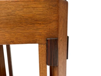 Art Deco Modernist Pedestal by Anton Lucas for N.V. Meubelkunst Leiden, 1920s